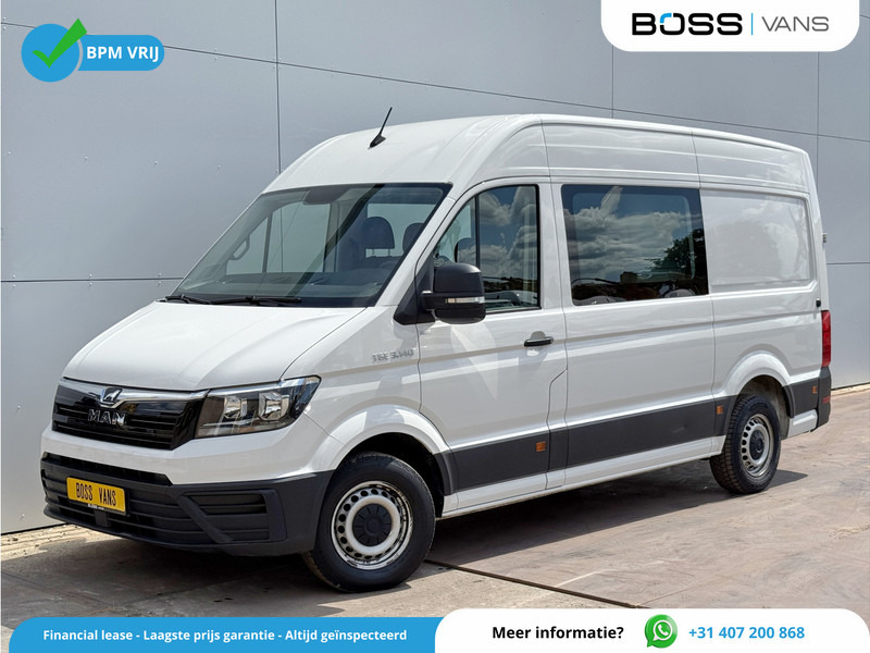 MAN TGE 3.140 2.0 TDI L3H3 Dubbele Cabine 7 Stoelen Airco Cruise Control Trekhaak Carplay Navigatie - Furgon, Dostavno vozilo z dvojno kabino: slika 1 MAN TGE 3.140 2.0 TDI L3H3 Dubbele Cabine 7 Stoelen Airco Cruise Control Trekhaak Carplay Navigatie - Furgon, Dostavno vozilo z dvojno kabino: slika 1