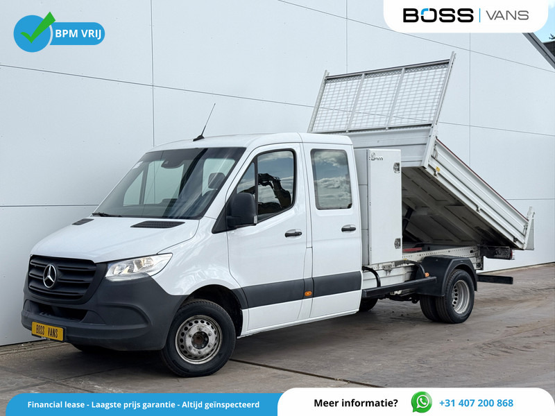 Mercedes-Benz Sprinter 514 2.2 CDI Dubbele Cabine Kipper Dubbellucht 3.5t Trekhaak Climate Control Cruise Control Benne Tipper - Dostavno vozilo prekucnik, Dostavno vozilo z dvojno kabino: slika 1 Mercedes-Benz Sprinter 514 2.2 CDI Dubbele Cabine Kipper Dubbellucht 3.5t Trekhaak Climate Control Cruise Control Benne Tipper - Dostavno vozilo prekucnik, Dostavno vozilo z dvojno kabino: slika 1