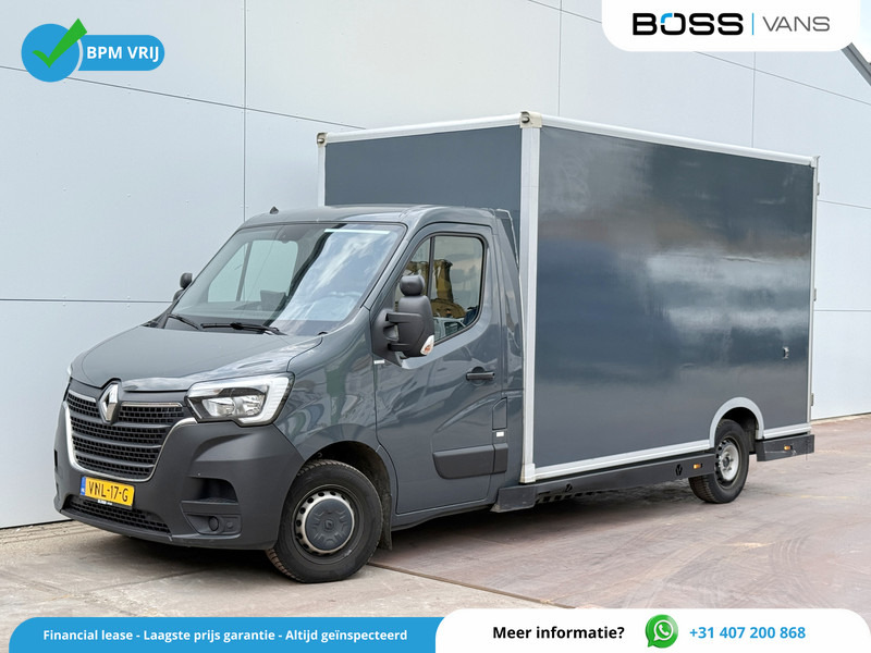 Renault Master Plancher T35 2.3 dCi 150pk Luchtvering Airco Cruise Control Plancher Foodtruck Meubelbak Paardenwagen - Dostavno vozilo z zabojnikom: slika 1 Renault Master Plancher T35 2.3 dCi 150pk Luchtvering Airco Cruise Control Plancher Foodtruck Meubelbak Paardenwagen - Dostavno vozilo z zabojnikom: slika 1