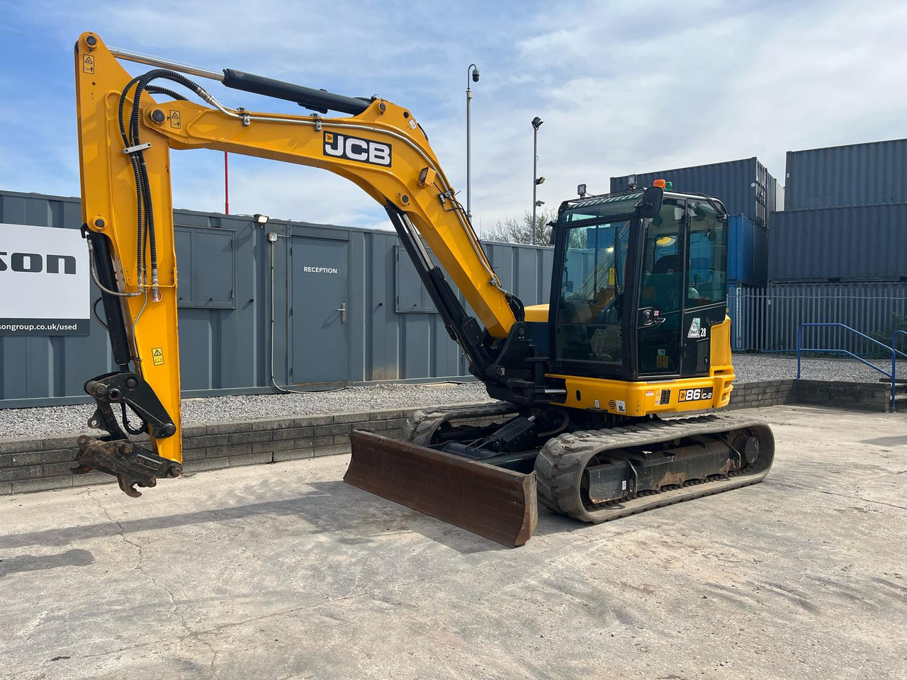 JCB 86C-2 - Mini bager: slika 1 JCB 86C-2 - Mini bager: slika 1