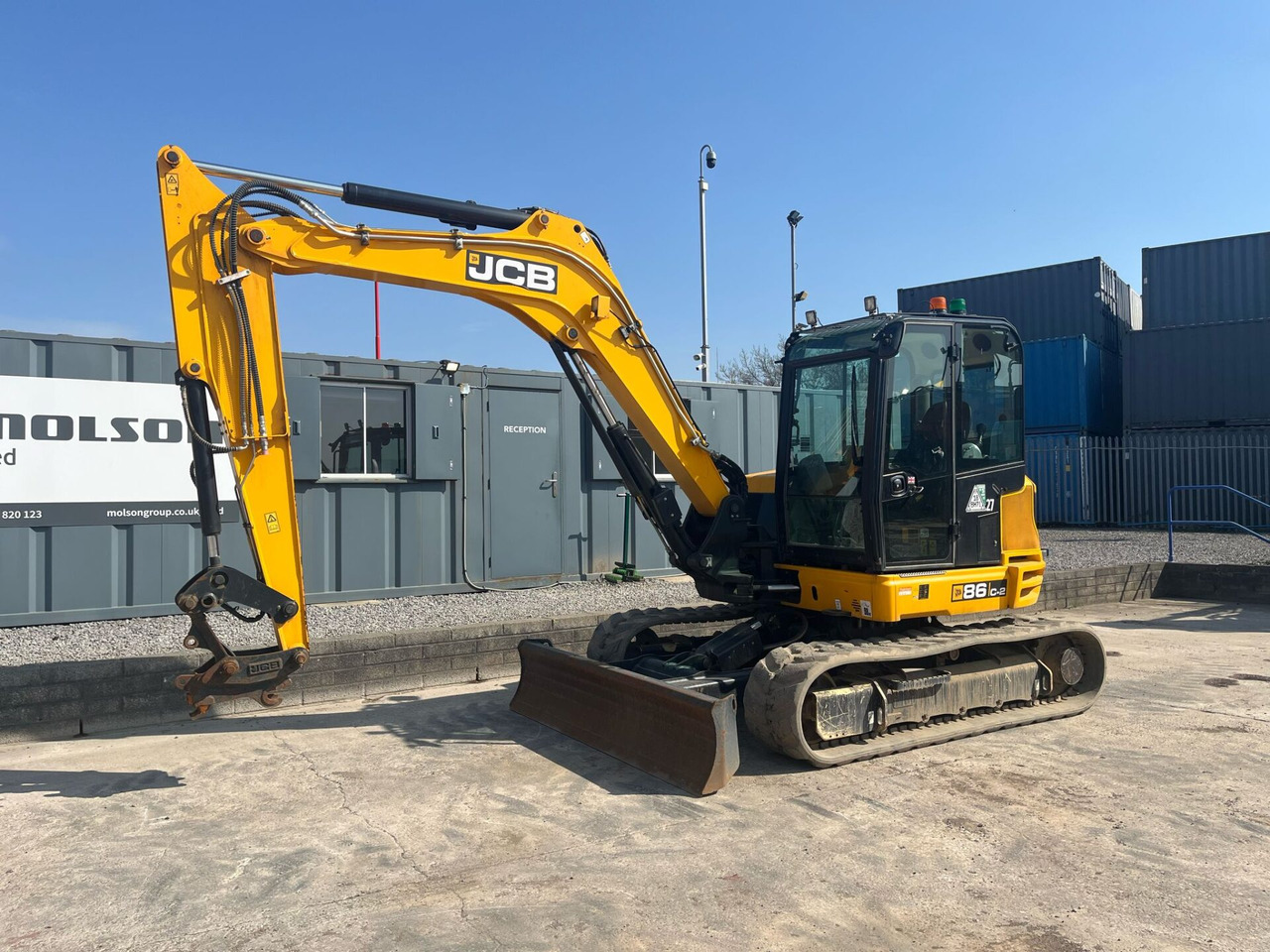 JCB 86C-2 - Mini bager: slika 1 JCB 86C-2 - Mini bager: slika 1