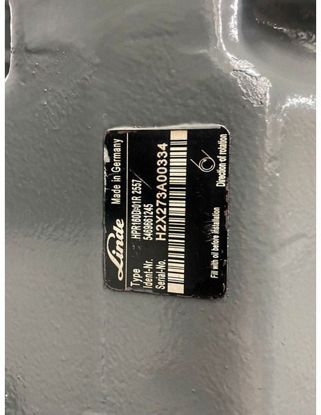 Linde HPR160D-01R 2557 - Hidravlična črpalka: slika 5 Linde HPR160D-01R 2557 - Hidravlična črpalka: slika 5
