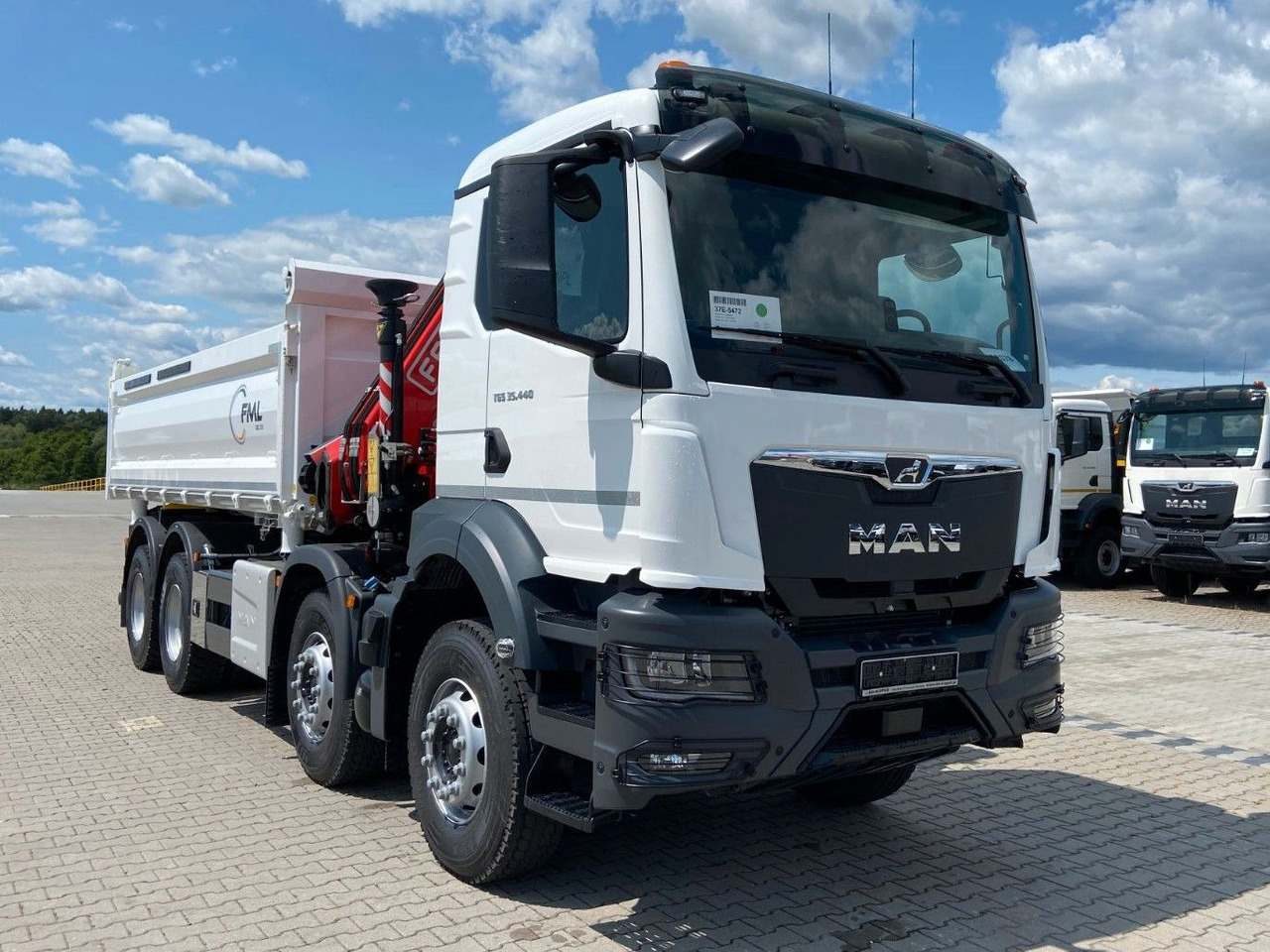 MAN TGS 35.440 DREISEITENKIPPER MIT FASSI F275.026 - Tovornjak prekucnik, Tovornjak z dvigalom: slika 2 MAN TGS 35.440 DREISEITENKIPPER MIT FASSI F275.026 - Tovornjak prekucnik, Tovornjak z dvigalom: slika 2