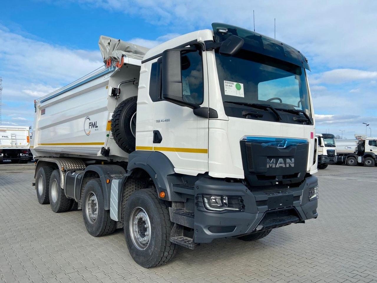 MAN TGS 41.400 8x4 EURO2 AUTOMAT TIPPER CR. SYSTEM - Tovornjak prekucnik: slika 1 MAN TGS 41.400 8x4 EURO2 AUTOMAT TIPPER CR. SYSTEM - Tovornjak prekucnik: slika 1