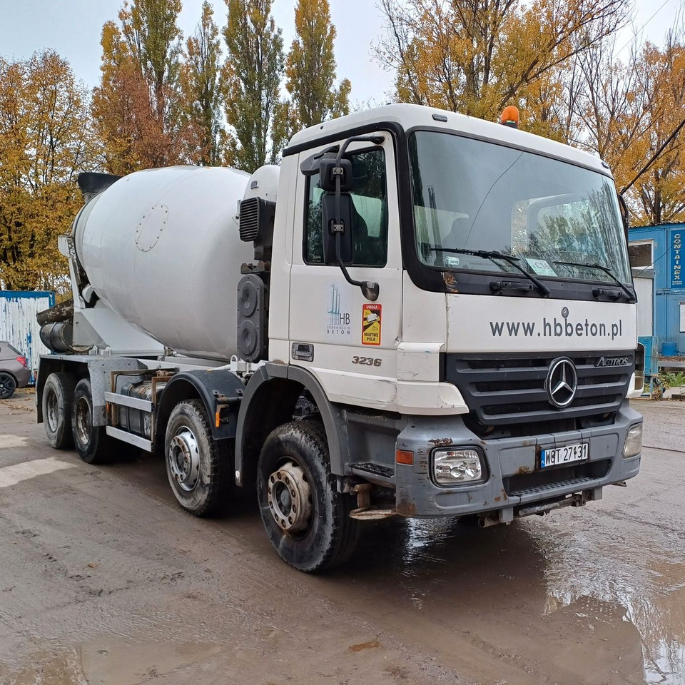 Mercedes-Benz ACTROS 3236 INTERMIX 9M3 - Avtomešalec: slika 1 Mercedes-Benz ACTROS 3236 INTERMIX 9M3 - Avtomešalec: slika 1