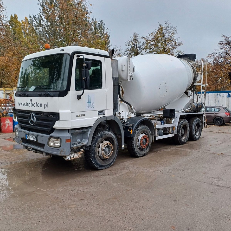 Mercedes-Benz ACTROS 3236 INTERMIX 9M3 - Avtomešalec: slika 2 Mercedes-Benz ACTROS 3236 INTERMIX 9M3 - Avtomešalec: slika 2