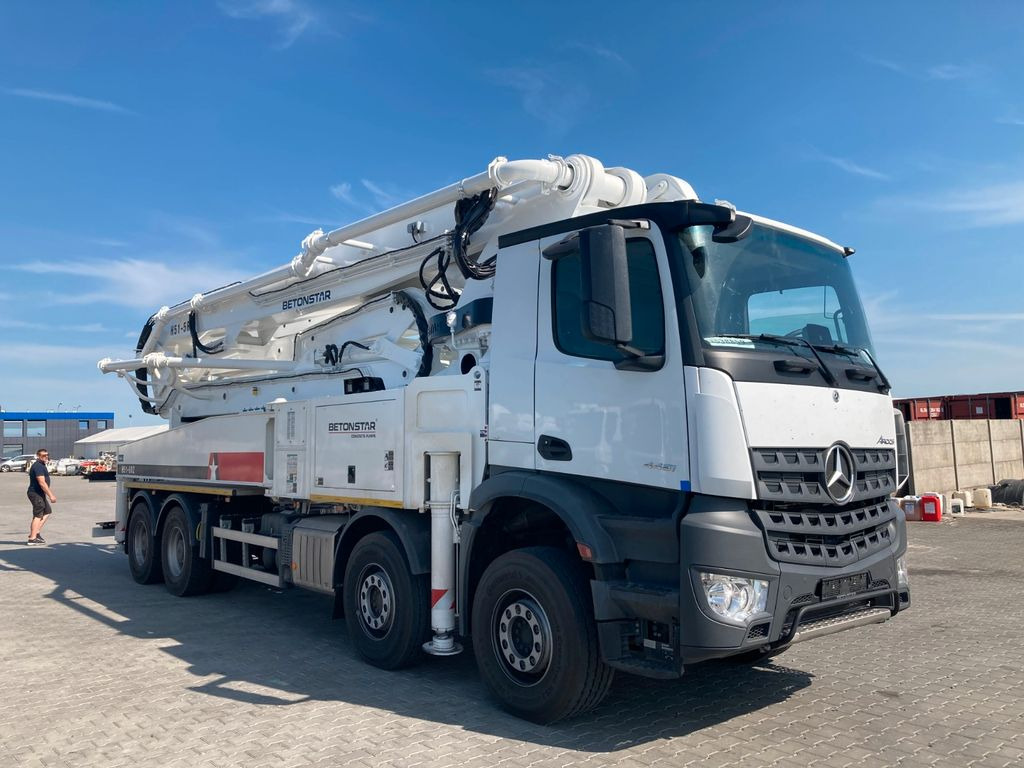 Mercedes-Benz AROCS 4451 6350 mm BETONSTAR H51.20 Verfügbar - Črpalka za beton: slika 1 Mercedes-Benz AROCS 4451 6350 mm BETONSTAR H51.20 Verfügbar - Črpalka za beton: slika 1