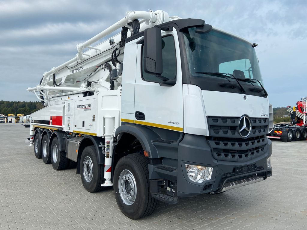 Mercedes-Benz AROCS 4451 BETONSTAR H51.20 Verfügbar - Črpalka za beton: slika 1 Mercedes-Benz AROCS 4451 BETONSTAR H51.20 Verfügbar - Črpalka za beton: slika 1