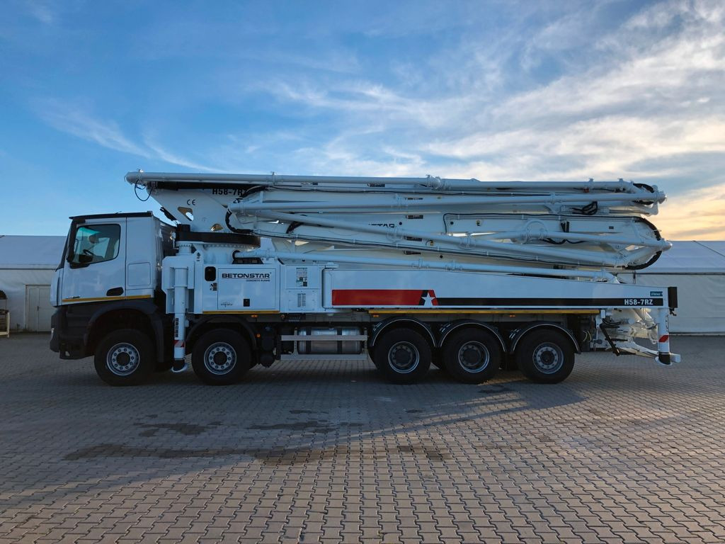 Mercedes-Benz AROCS 4458 BETONSTAR H58.16-7RZ - Črpalka za beton: slika 4 Mercedes-Benz AROCS 4458 BETONSTAR H58.16-7RZ - Črpalka za beton: slika 4