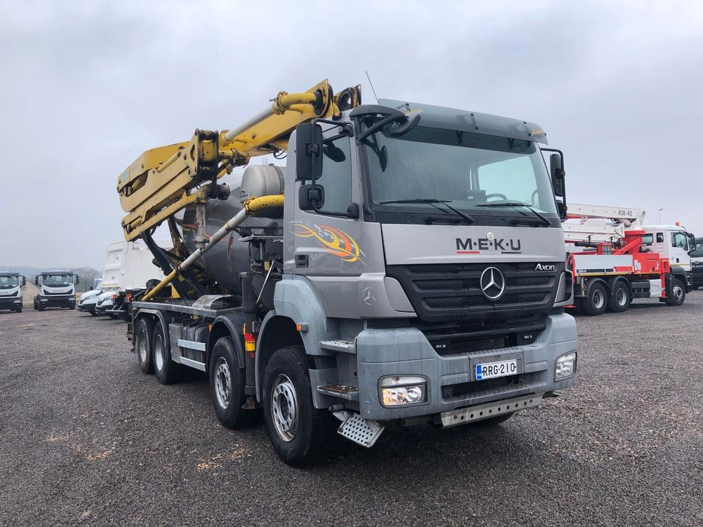 Mercedes-Benz AXOR 3240 SARAKA MT-27-4Z4 - Črpalka za beton: slika 1 Mercedes-Benz AXOR 3240 SARAKA MT-27-4Z4 - Črpalka za beton: slika 1