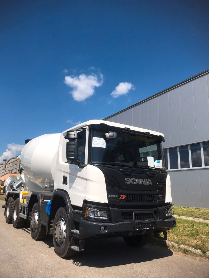 Scania P420 8X4 FML 10 M3 Scania P420 8X4 FML 10 M3 - Avtomešalec: slika 4 Scania P420 8X4 FML 10 M3 Scania P420 8X4 FML 10 M3 - Avtomešalec: slika 4