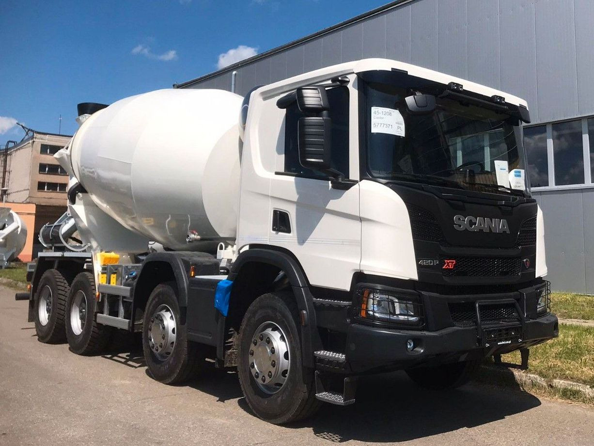 Scania P420 8X4 FML 10 M3 Scania P420 8X4 FML 10 M3 - Avtomešalec: slika 1 Scania P420 8X4 FML 10 M3 Scania P420 8X4 FML 10 M3 - Avtomešalec: slika 1