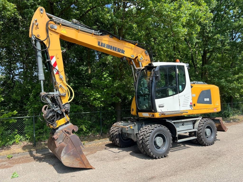 Liebherr A 918 - Bager na kolesih: slika 1 Liebherr A 918 - Bager na kolesih: slika 1
