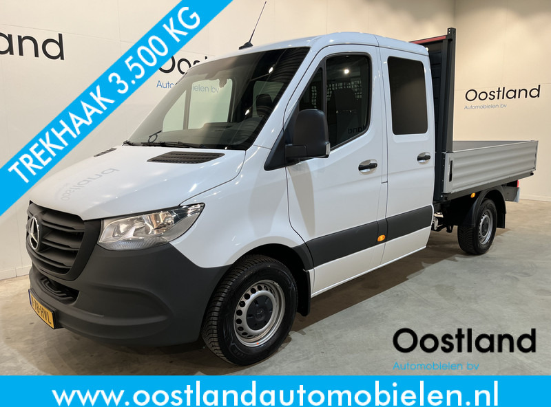 Mercedes-Benz Sprinter 315 CDI L2 RWD DC Dubbel Cabine Open Laadbak / Euro 6 / Trekhaak 3500 KG / Airco / DC 7 Pers. 650 KM !! / BPM VRIJ !! - Dostavno vozilo s kesonom, Dostavno vozilo z dvojno kabino: slika 1 Mercedes-Benz Sprinter 315 CDI L2 RWD DC Dubbel Cabine Open Laadbak / Euro 6 / Trekhaak 3500 KG / Airco / DC 7 Pers. 650 KM !! / BPM VRIJ !! - Dostavno vozilo s kesonom, Dostavno vozilo z dvojno kabino: slika 1