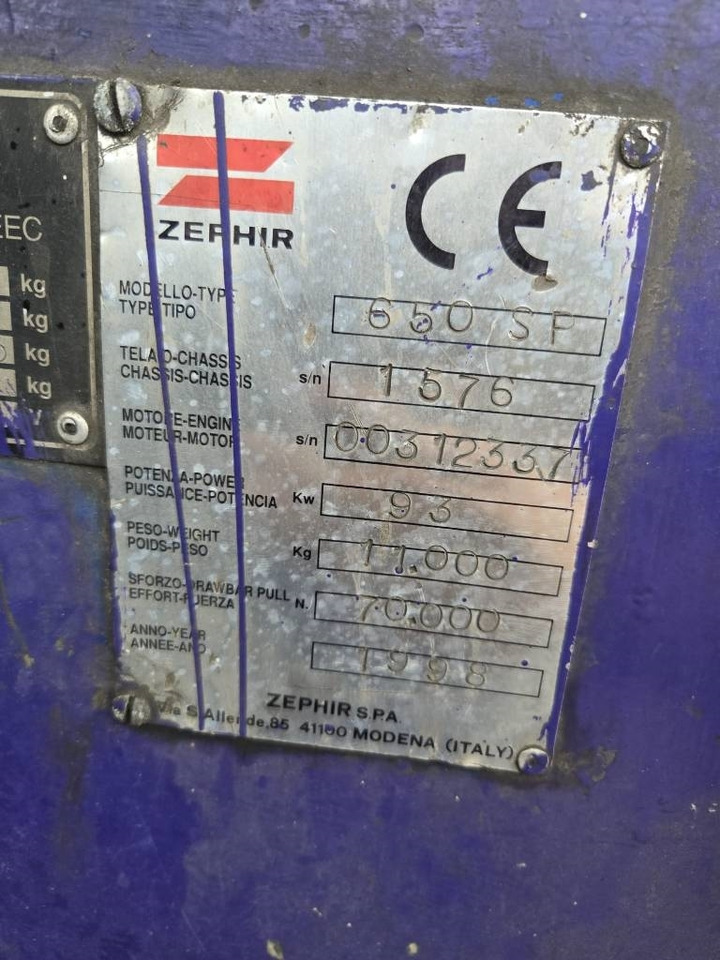 Oprema za rokovanje z materiali ZEPHIR 650SP: slika 8