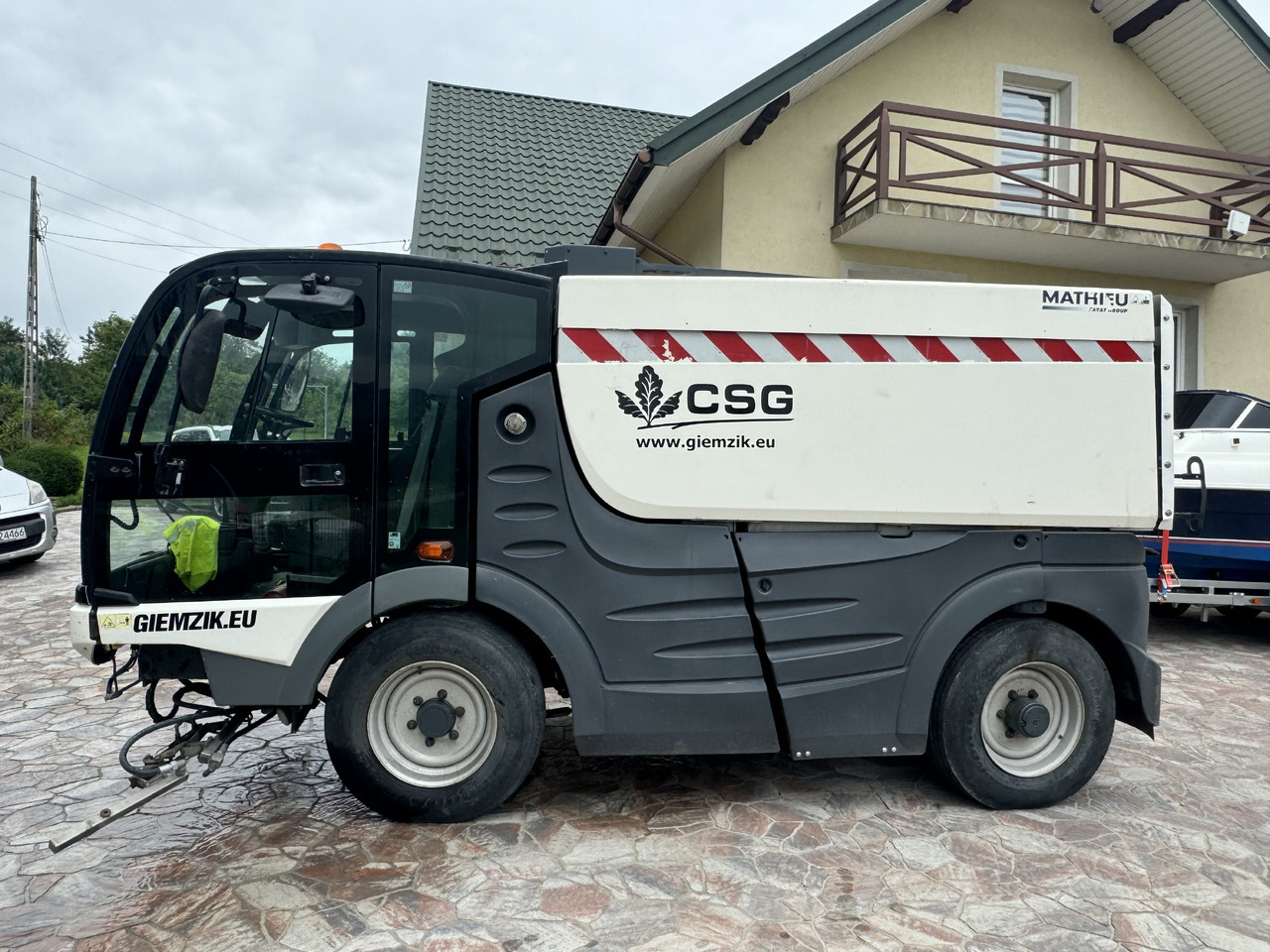 MATHIEU Grand Aquadyne 4000 water truck sprayer HP washer - Vozilo za pometanje: slika 4 MATHIEU Grand Aquadyne 4000 water truck sprayer HP washer - Vozilo za pometanje: slika 4