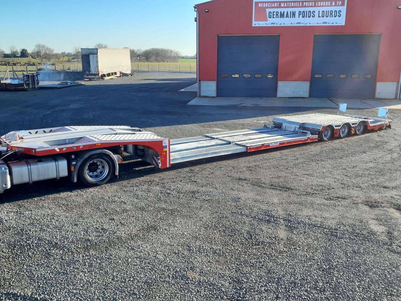 FGM FGM 32 plant carrier / low loader Semi-trailer - Nizko noseča polprikolica: slika 2 FGM FGM 32 plant carrier / low loader Semi-trailer - Nizko noseča polprikolica: slika 2