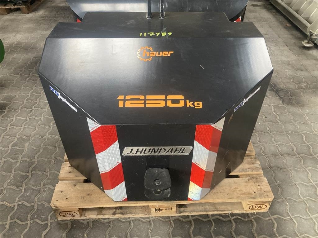 Hauer 1250KG SORT - Protiutež za Kmetijski stroj: slika 1 Hauer 1250KG SORT - Protiutež za Kmetijski stroj: slika 1