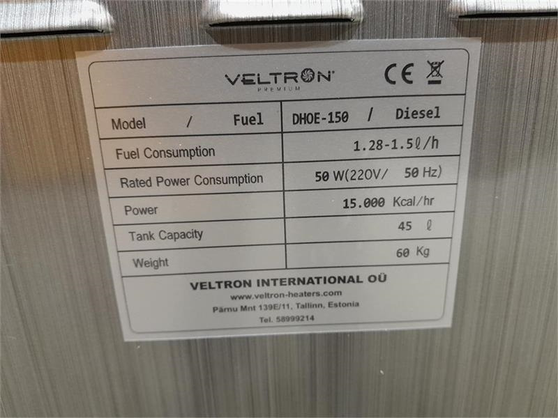 - - - VeLTRON HEATER - Gradbeni grelec: slika 2 - - - VeLTRON HEATER - Gradbeni grelec: slika 2