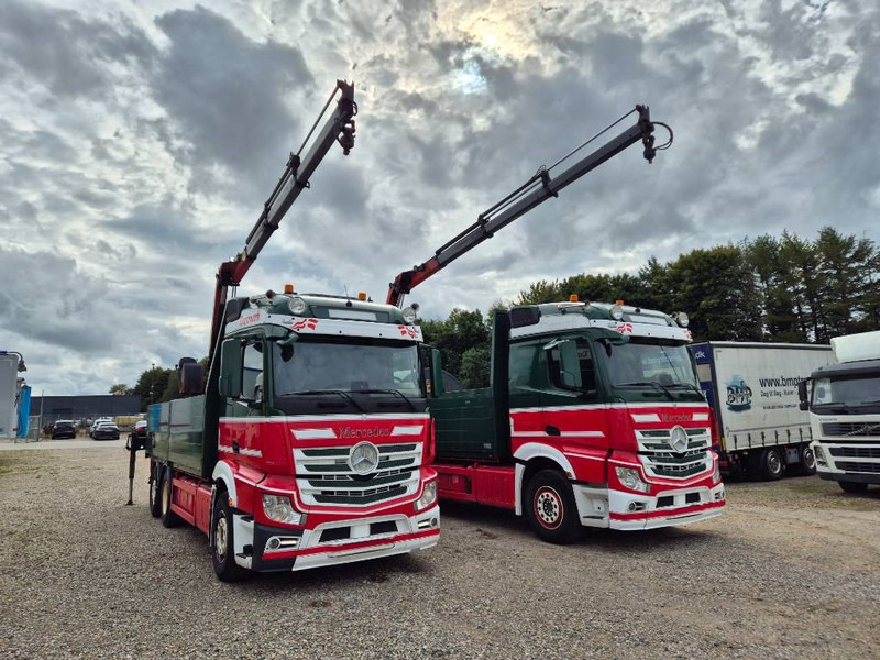 Mercedes-Benz Actros 2551/6x2 // Palfinger 16002 B // 2 x trucks - Tovornjak z dvigalom: slika 2 Mercedes-Benz Actros 2551/6x2 // Palfinger 16002 B // 2 x trucks - Tovornjak z dvigalom: slika 2