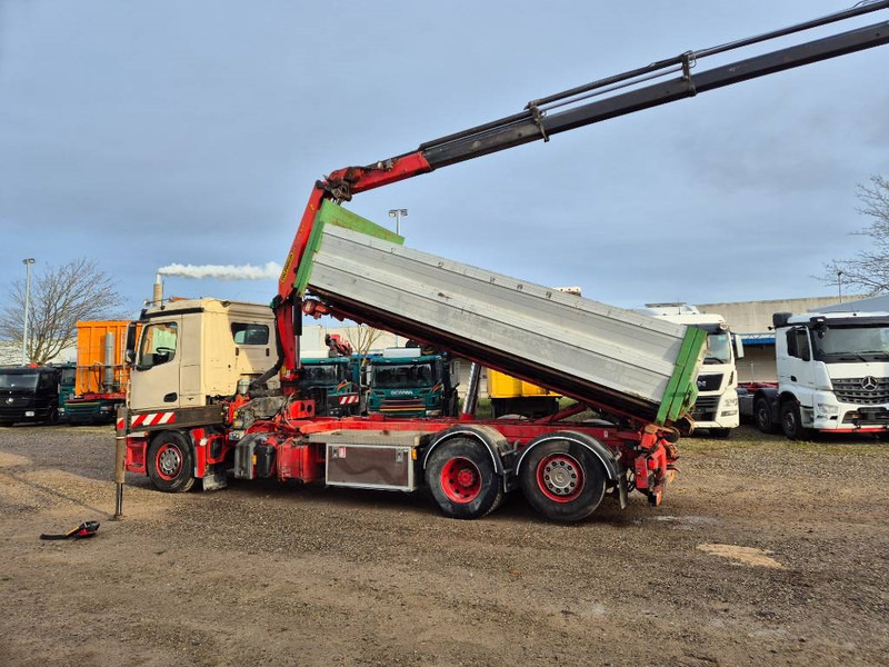 Mercedes-Benz Antos 2545 6x2 //Palfinger 19.001 SLD5 // 3way-tip - Tovornjak z dvigalom: slika 3 Mercedes-Benz Antos 2545 6x2 //Palfinger 19.001 SLD5 // 3way-tip - Tovornjak z dvigalom: slika 3