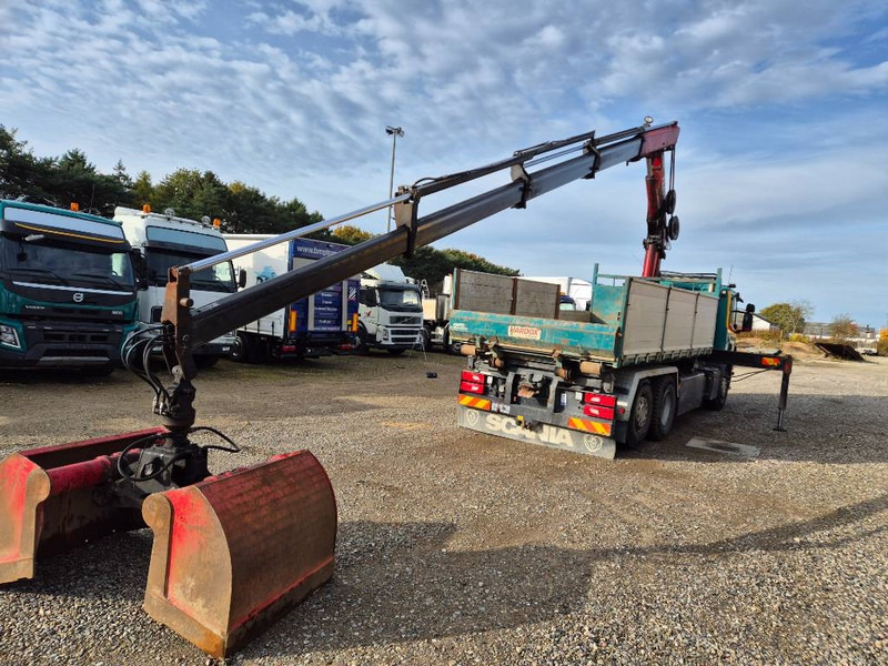 Scania P450 6x2/4 // HMF 2223 K4 // 3-way tip - Tovornjak z dvigalom: slika 3 Scania P450 6x2/4 // HMF 2223 K4 // 3-way tip - Tovornjak z dvigalom: slika 3