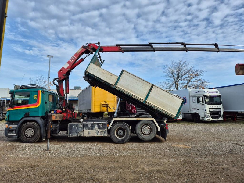 Scania P450 6x2/4 // HMF 2223 K4 // 3-way tip - Tovornjak z dvigalom: slika 5 Scania P450 6x2/4 // HMF 2223 K4 // 3-way tip - Tovornjak z dvigalom: slika 5