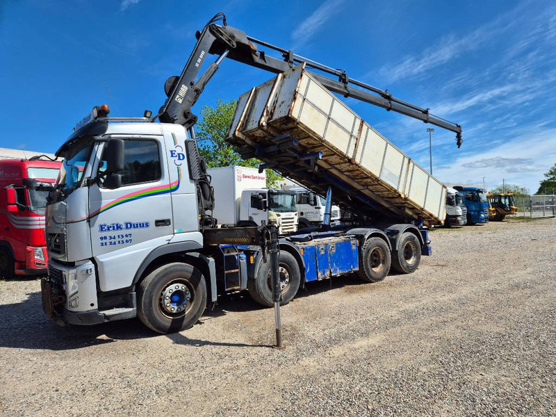 Volvo FH 460 8x2/4 //Hiab 166 E-4// 3 way tip - Tovornjak z dvigalom: slika 1 Volvo FH 460 8x2/4 //Hiab 166 E-4// 3 way tip - Tovornjak z dvigalom: slika 1