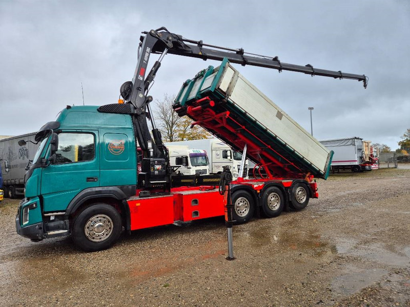 Volvo FMX 500 8x4 // HIAB X-HIPRO 262 EP-5 // 3-Tipper - Tovornjak z dvigalom: slika 2 Volvo FMX 500 8x4 // HIAB X-HIPRO 262 EP-5 // 3-Tipper - Tovornjak z dvigalom: slika 2