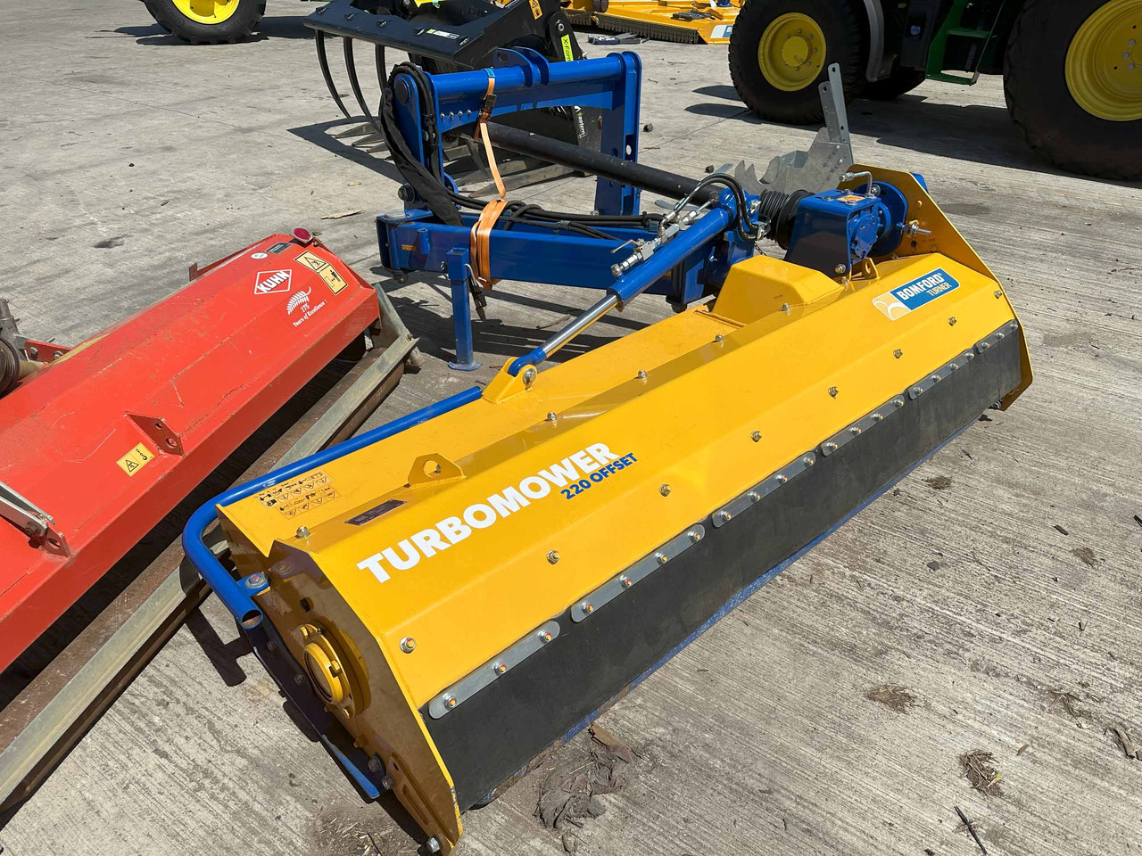 Bomford Turner Turbo mower offset 220 - Mulčer: slika 2 Bomford Turner Turbo mower offset 220 - Mulčer: slika 2