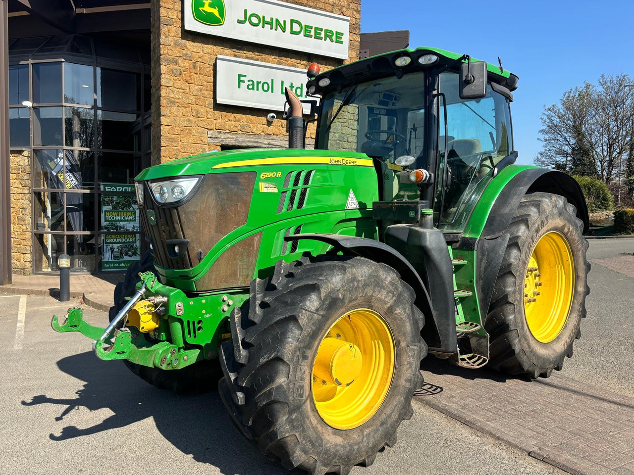 John Deere 6190R - Traktor: slika 1 John Deere 6190R - Traktor: slika 1