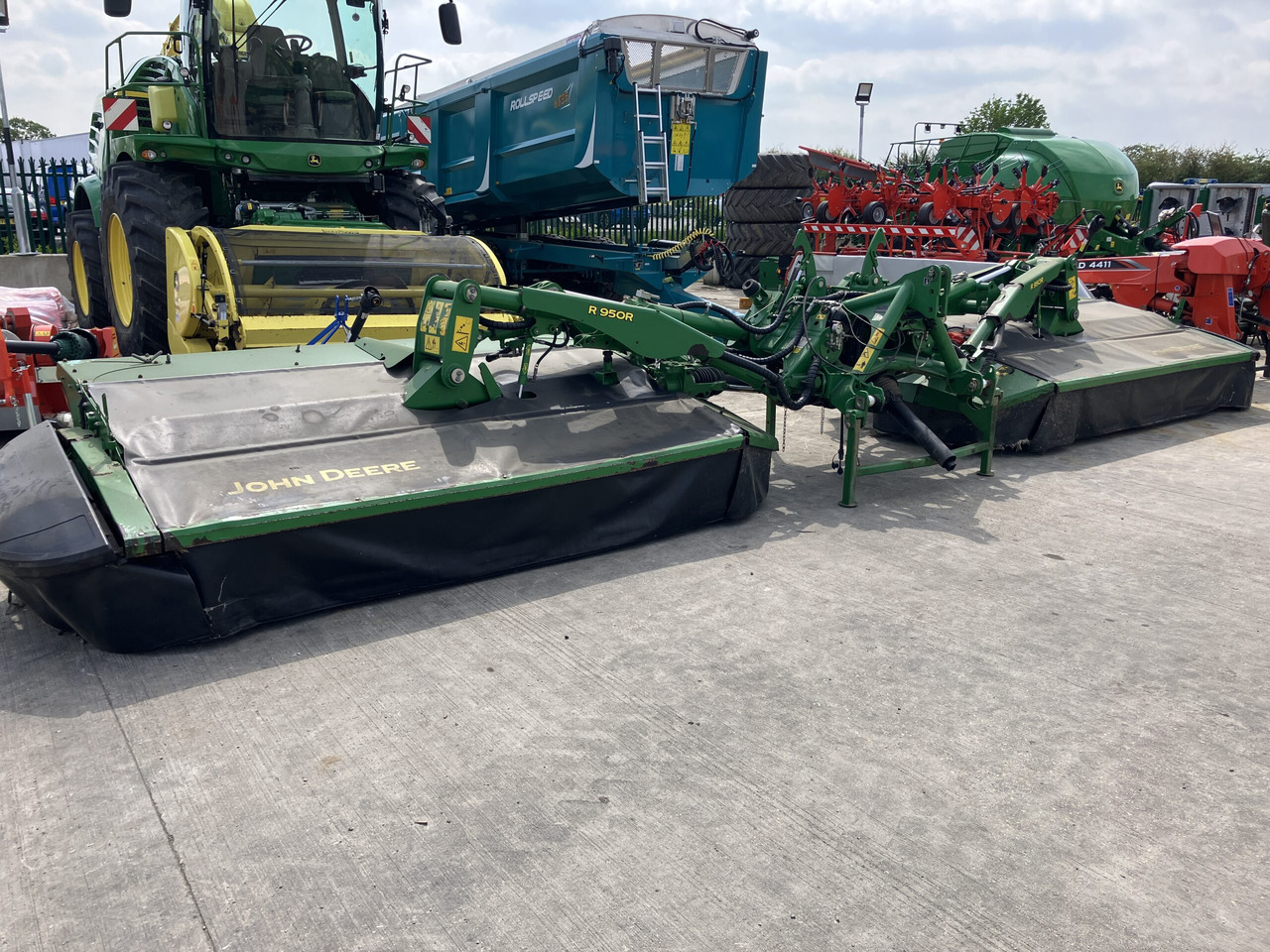 John Deere Rear R950R Mower Conditioners - Oprema za obračalnike: slika 1 John Deere Rear R950R Mower Conditioners - Oprema za obračalnike: slika 1