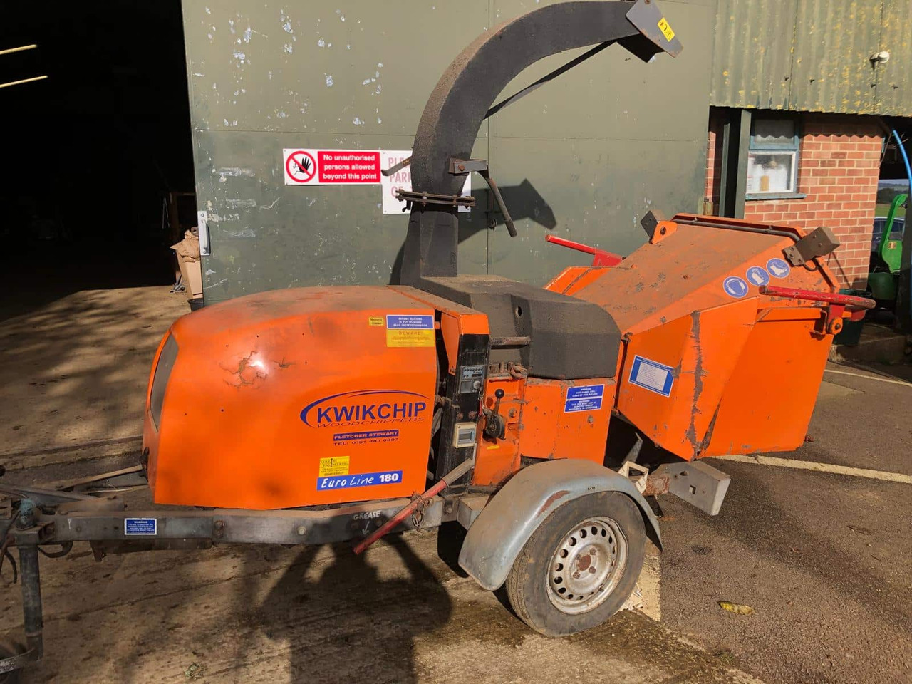 KwikChip woodchipper Euro Line 180 - Lesni sekalnik: slika 1 KwikChip woodchipper Euro Line 180 - Lesni sekalnik: slika 1