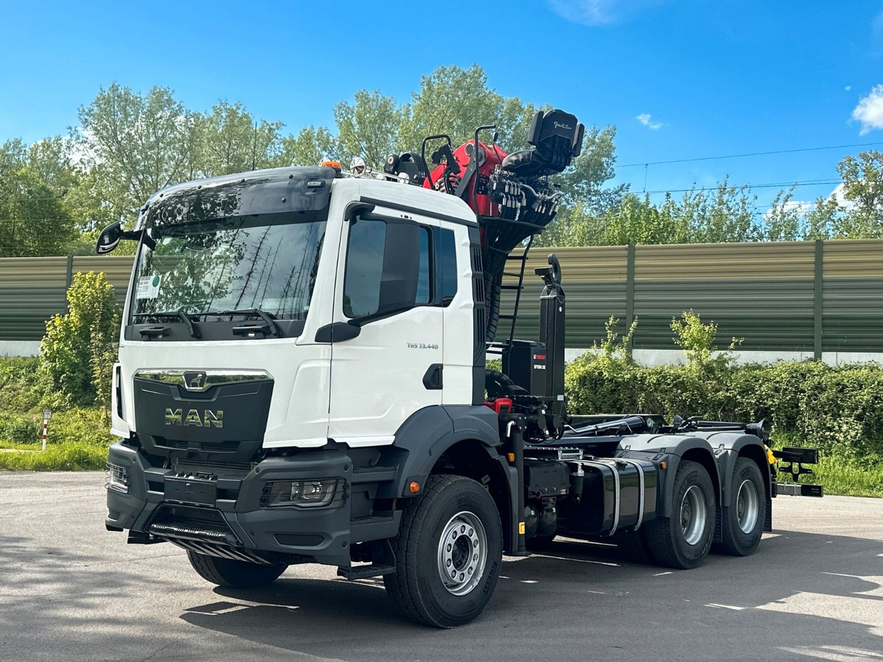 MAN TGS 33.440 6x4 Epsilon 170Z MultiLift 20s56 - Kotalni prekucni tovornjak, Tovornjak z dvigalom: slika 1 MAN TGS 33.440 6x4 Epsilon 170Z MultiLift 20s56 - Kotalni prekucni tovornjak, Tovornjak z dvigalom: slika 1