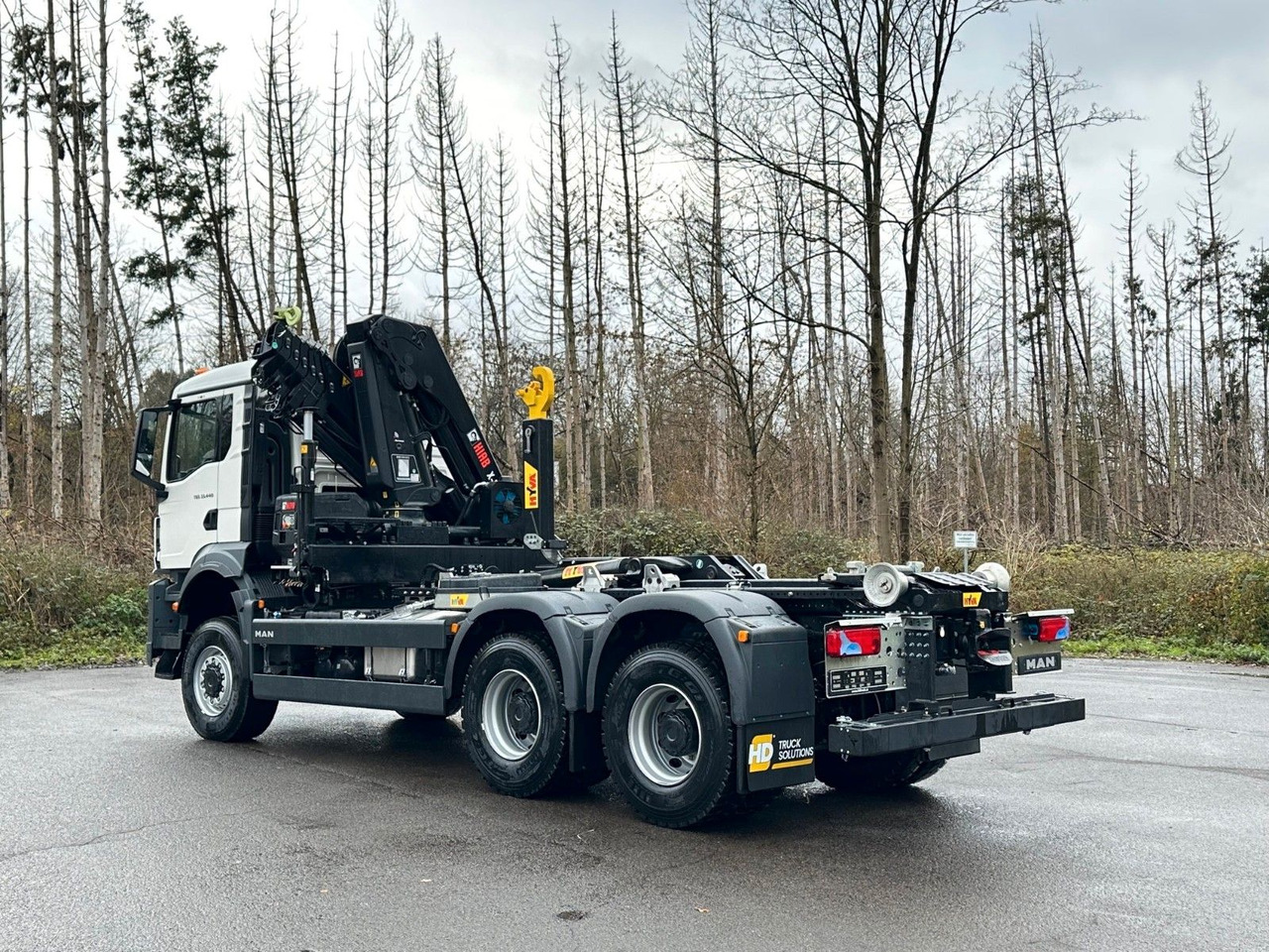 MAN TGS 33.440 6x6 BB Abrollkipper+Kran Hiab 228-6 - Kotalni prekucni tovornjak, Tovornjak z dvigalom: slika 4 MAN TGS 33.440 6x6 BB Abrollkipper+Kran Hiab 228-6 - Kotalni prekucni tovornjak, Tovornjak z dvigalom: slika 4