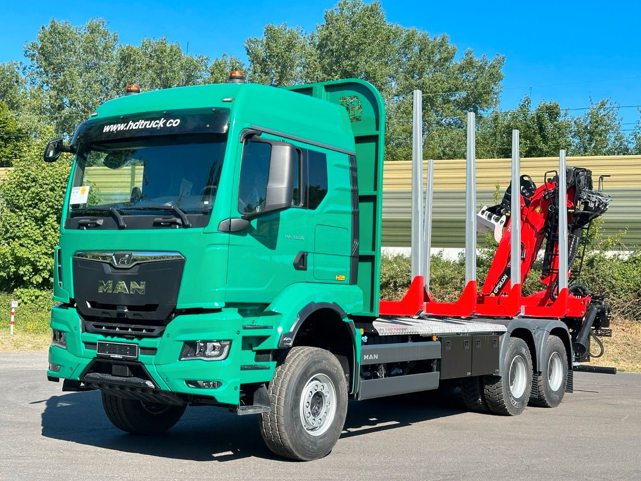 MAN TGS 33.510 6X4 BB Euro6e EPSILON 150Z - Tovornjak za prevoz lesa, Tovornjak z dvigalom: slika 1 MAN TGS 33.510 6X4 BB Euro6e EPSILON 150Z - Tovornjak za prevoz lesa, Tovornjak z dvigalom: slika 1