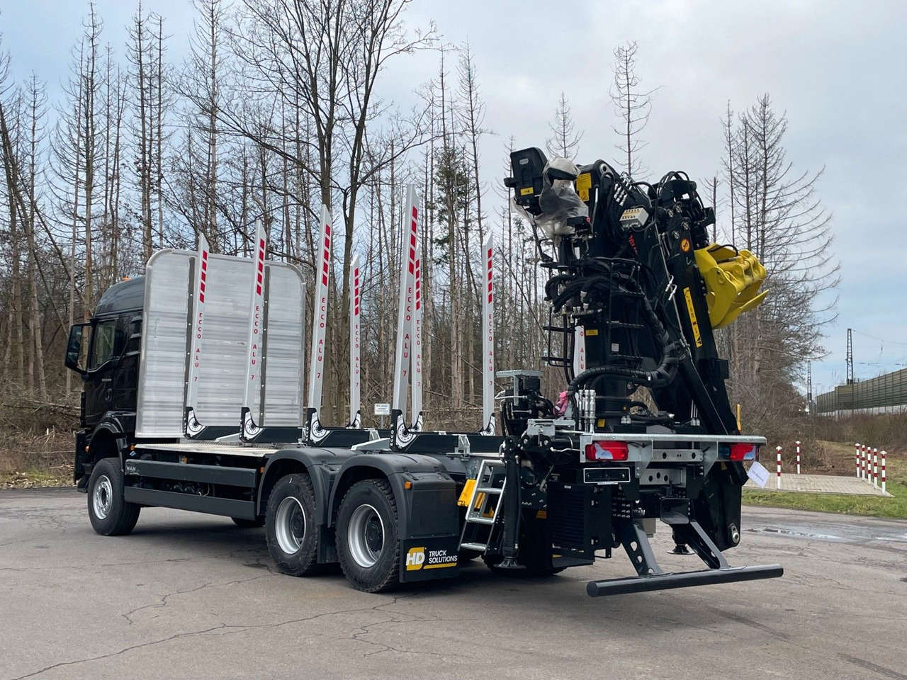 MAN TGS 33.510 6X4 BB Euro6e LogLift 165Z - Tovornjak za prevoz lesa, Tovornjak z dvigalom: slika 4 MAN TGS 33.510 6X4 BB Euro6e LogLift 165Z - Tovornjak za prevoz lesa, Tovornjak z dvigalom: slika 4