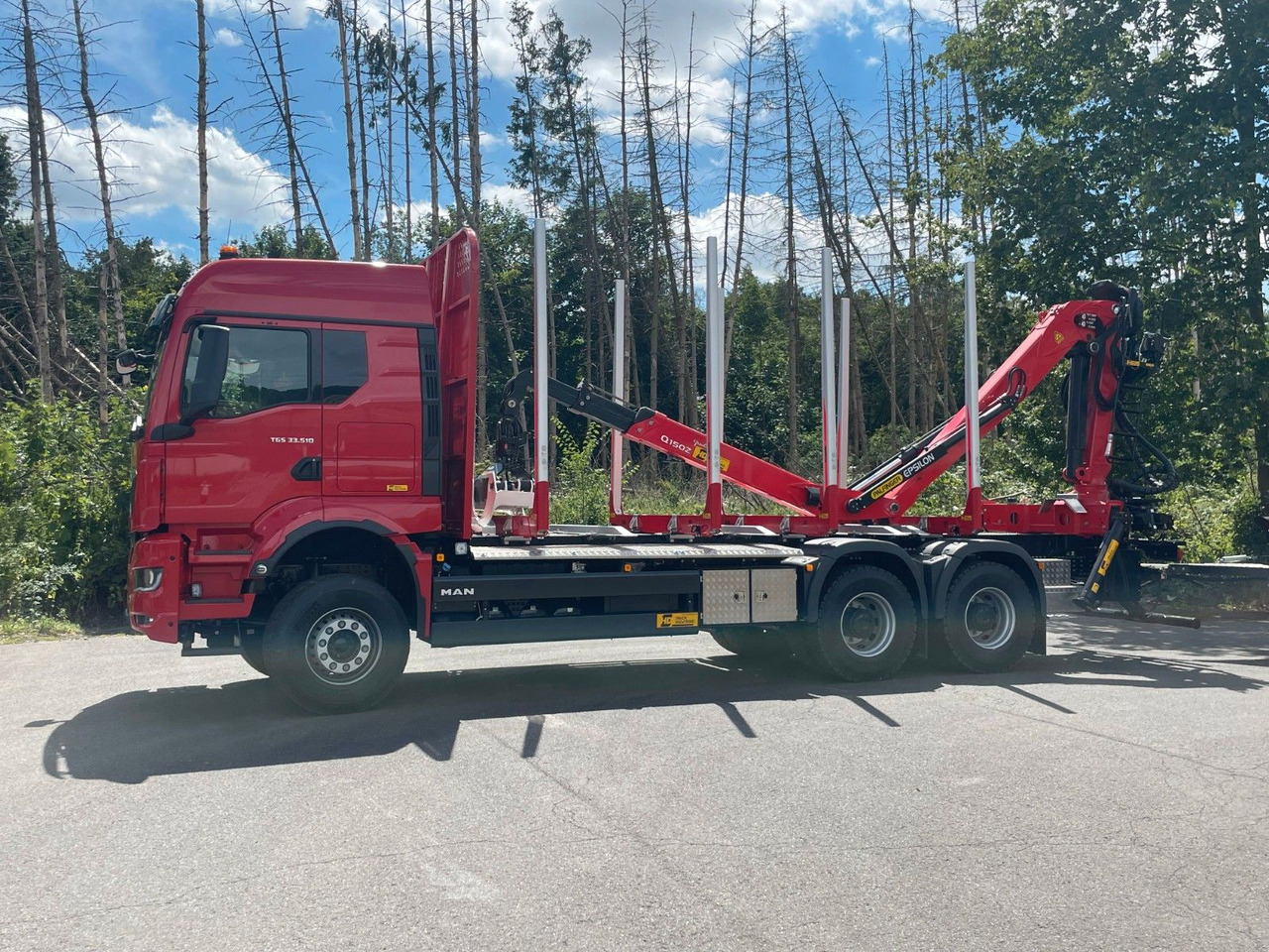 MAN TGS 33.510 6X4 BL Euro6e EPSILON 170Z - Tovornjak za prevoz lesa, Tovornjak z dvigalom: slika 4 MAN TGS 33.510 6X4 BL Euro6e EPSILON 170Z - Tovornjak za prevoz lesa, Tovornjak z dvigalom: slika 4