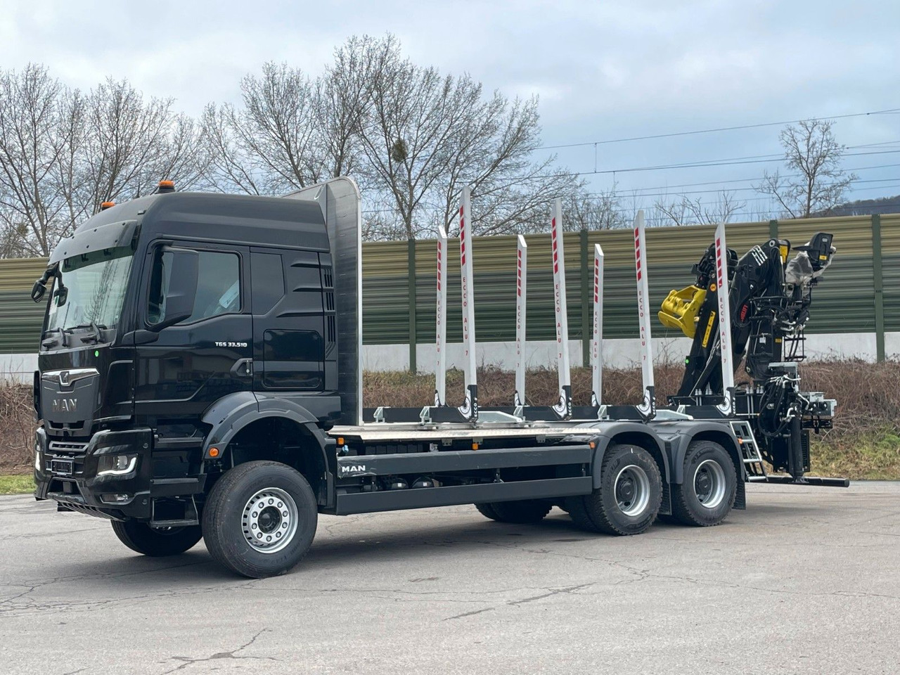 MAN TGS 33.510 6X4 BL Euro6e LogLift 165Z - Tovornjak za prevoz lesa, Tovornjak z dvigalom: slika 3 MAN TGS 33.510 6X4 BL Euro6e LogLift 165Z - Tovornjak za prevoz lesa, Tovornjak z dvigalom: slika 3