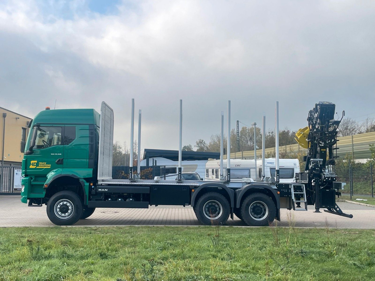 MAN TGS 33.520 6X6 Euro6e Loglift 165 Z Retarder - Tovornjak za prevoz lesa, Tovornjak z dvigalom: slika 3 MAN TGS 33.520 6X6 Euro6e Loglift 165 Z Retarder - Tovornjak za prevoz lesa, Tovornjak z dvigalom: slika 3
