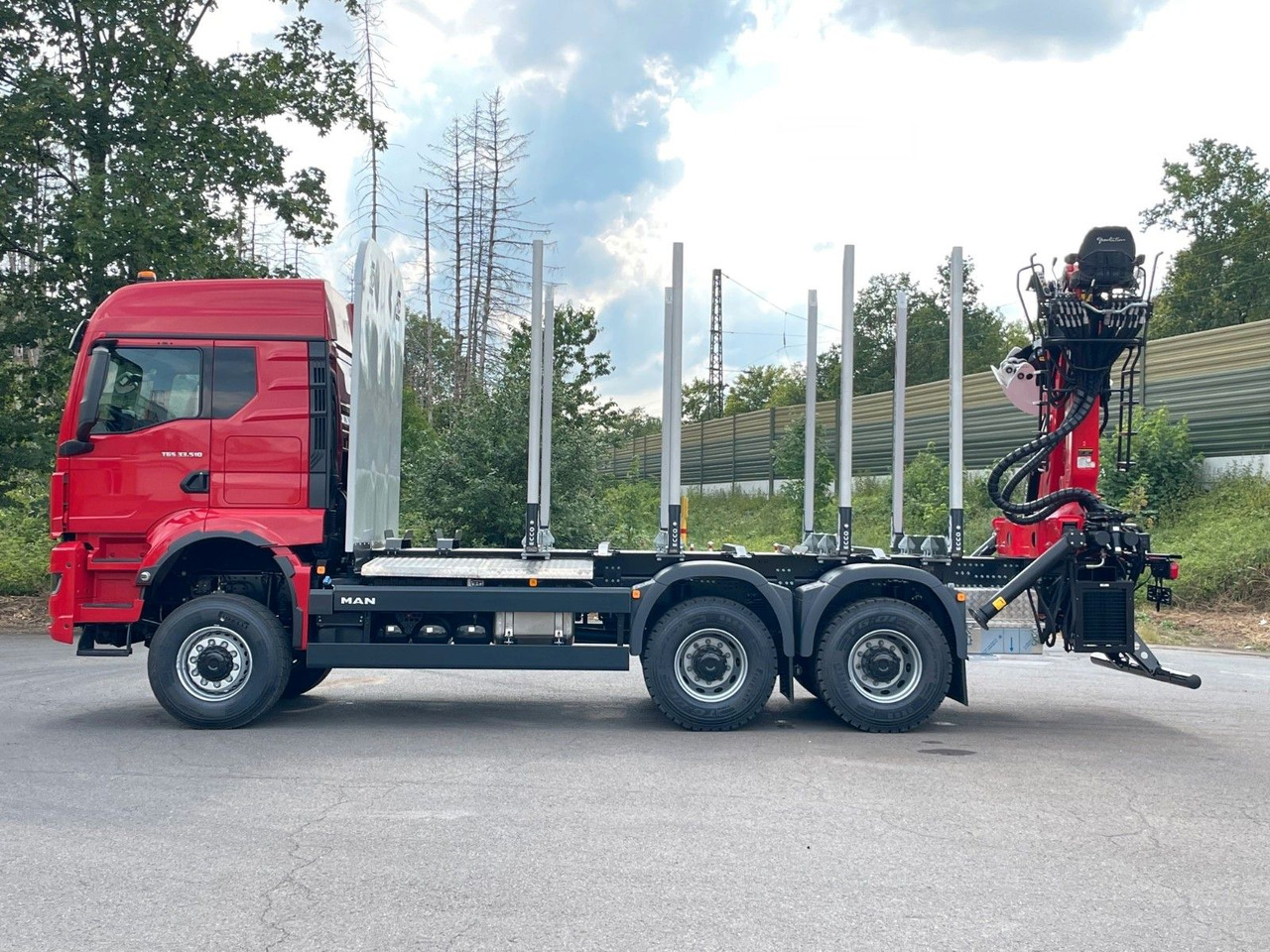 MAN TGS 33.520 6X6 Euro6e Radstand 3900mm EPSILON - Tovornjak za prevoz lesa, Tovornjak z dvigalom: slika 3 MAN TGS 33.520 6X6 Euro6e Radstand 3900mm EPSILON - Tovornjak za prevoz lesa, Tovornjak z dvigalom: slika 3