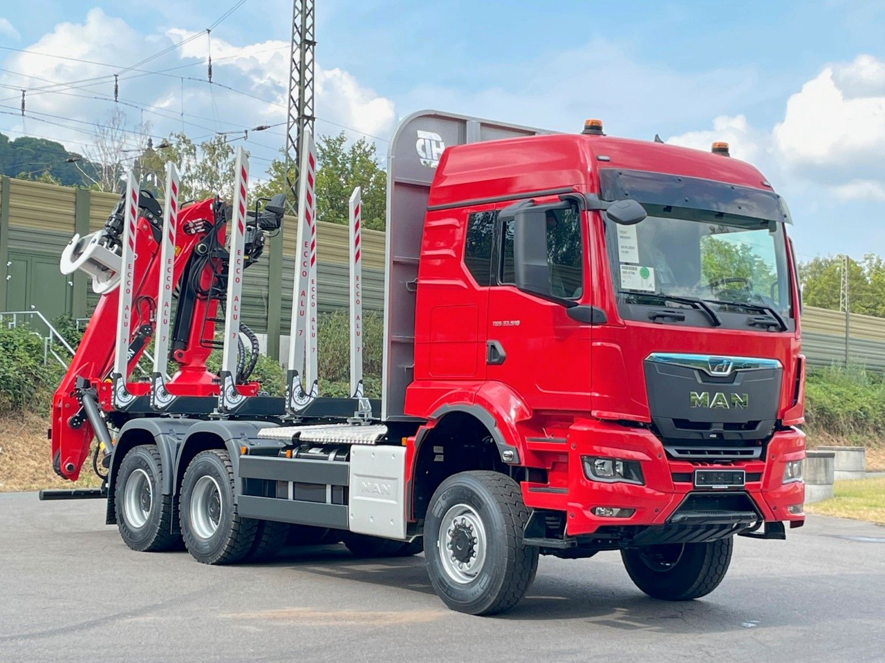 MAN TGS 33.520 6X6 Euro6e Radstand 3900mm EPSILON - Tovornjak za prevoz lesa, Tovornjak z dvigalom: slika 1 MAN TGS 33.520 6X6 Euro6e Radstand 3900mm EPSILON - Tovornjak za prevoz lesa, Tovornjak z dvigalom: slika 1