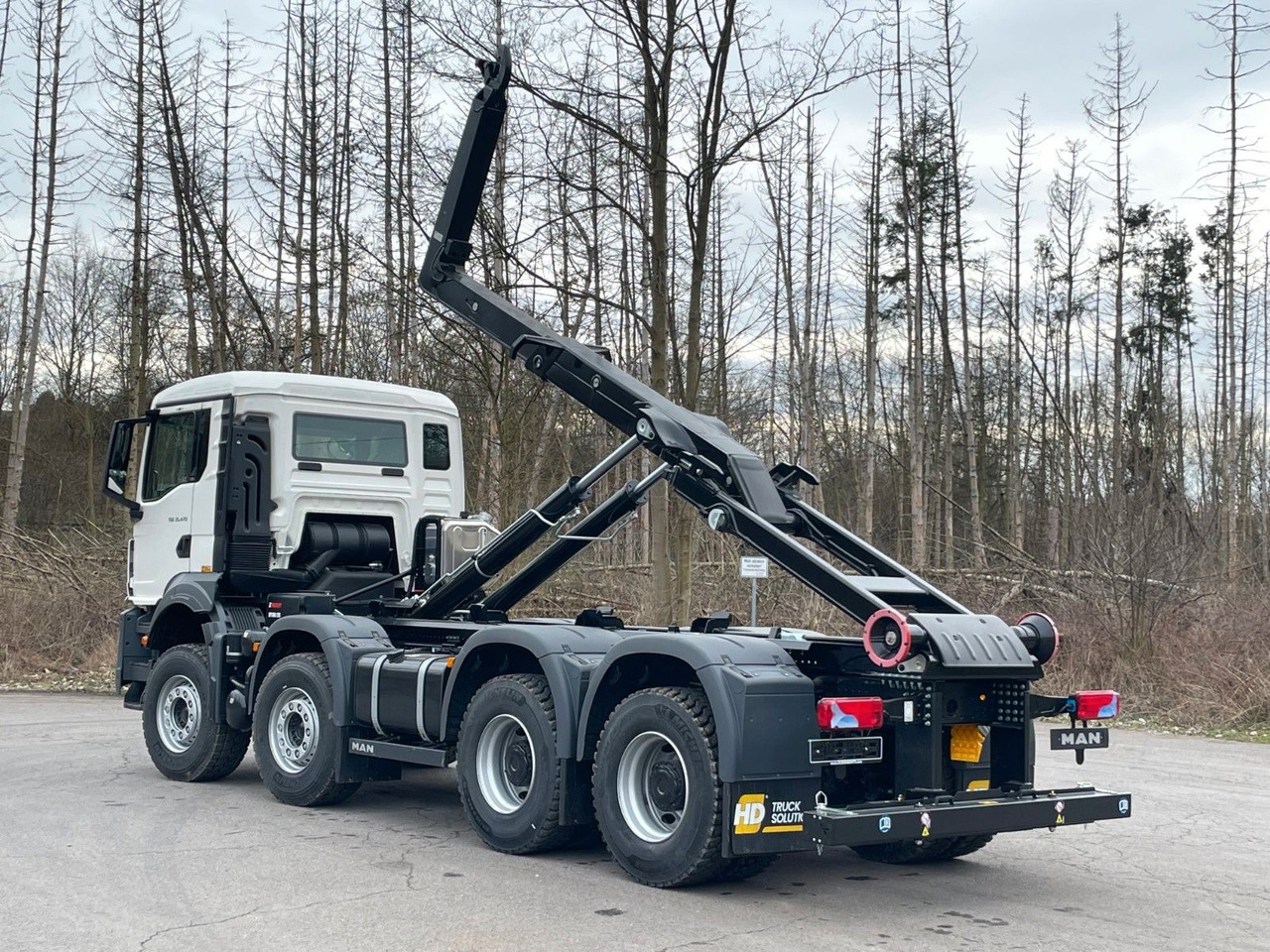 MAN TGS 35.480 8x4 Euro6e Hiab MultLift Abrollkipper - Kotalni prekucni tovornjak, Tovornjak z dvigalom: slika 5 MAN TGS 35.480 8x4 Euro6e Hiab MultLift Abrollkipper - Kotalni prekucni tovornjak, Tovornjak z dvigalom: slika 5