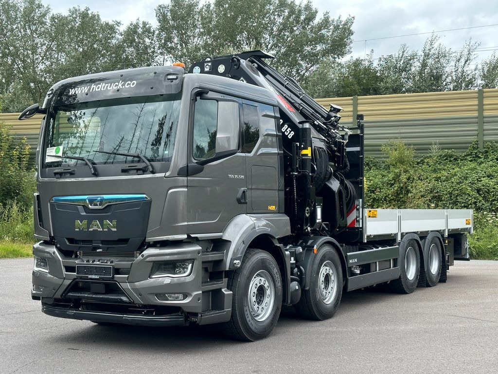 MAN TGS 35.520 8x4 BL HIAB X-HIPRO 658 EP-6 - Tovornjak z dvigalom, Tovornjak s kesonom: slika 1 MAN TGS 35.520 8x4 BL HIAB X-HIPRO 658 EP-6 - Tovornjak z dvigalom, Tovornjak s kesonom: slika 1