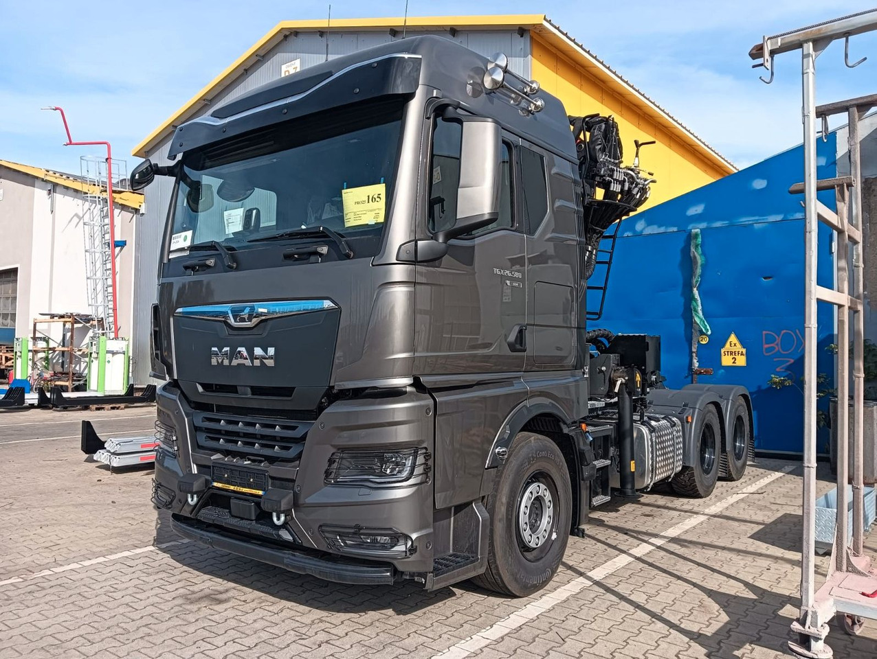 MAN TGX 26.580 6x4 LANGHOLZ EPSILON TZ 17 - Tovornjak za prevoz lesa, Tovornjak z dvigalom: slika 1 MAN TGX 26.580 6x4 LANGHOLZ EPSILON TZ 17 - Tovornjak za prevoz lesa, Tovornjak z dvigalom: slika 1