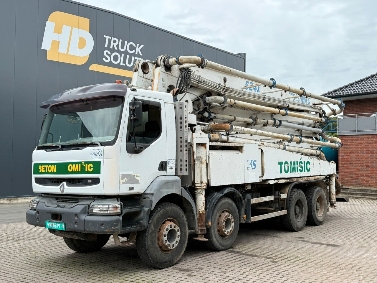 Renault Kerax 420 dci Sermac 41m Betonpumpe - Črpalka za beton: slika 1 Renault Kerax 420 dci Sermac 41m Betonpumpe - Črpalka za beton: slika 1