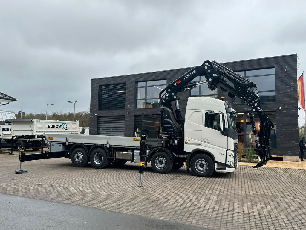 Volvo FH500 8X4 Kran HIAB X-HiPro858E-8 & Jib150x-6 - Tovornjak s kesonom, Tovornjak z dvigalom: slika 4 Volvo FH500 8X4 Kran HIAB X-HiPro858E-8 & Jib150x-6 - Tovornjak s kesonom, Tovornjak z dvigalom: slika 4