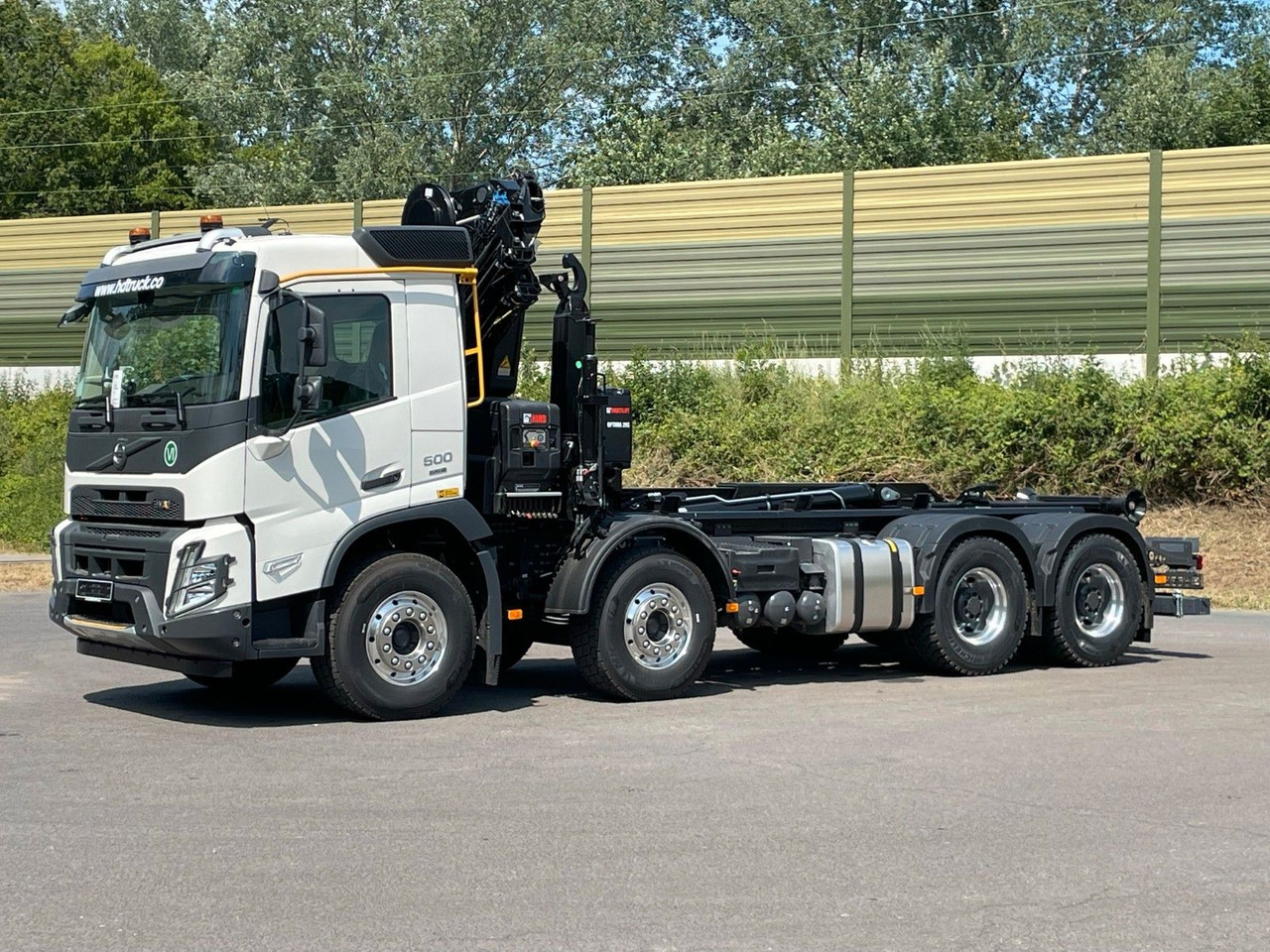 Volvo FMX 500 8x4 Abrollkipper + Kran Hiab 228-6 - Kotalni prekucni tovornjak, Tovornjak z dvigalom: slika 3 Volvo FMX 500 8x4 Abrollkipper + Kran Hiab 228-6 - Kotalni prekucni tovornjak, Tovornjak z dvigalom: slika 3