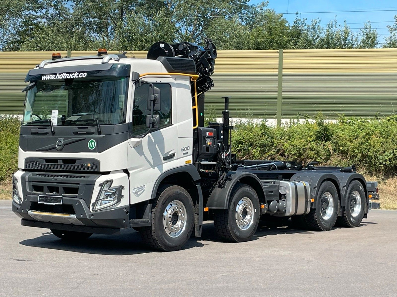Volvo FMX 500 8x4 Abrollkipper + Kran Hiab 228-6 - Kotalni prekucni tovornjak, Tovornjak z dvigalom: slika 2 Volvo FMX 500 8x4 Abrollkipper + Kran Hiab 228-6 - Kotalni prekucni tovornjak, Tovornjak z dvigalom: slika 2