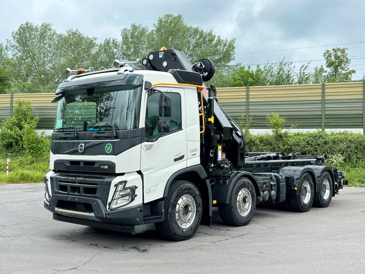 Volvo FMX 500 8x4 Abrollkipper + Kran Hiab 658-6 - Kotalni prekucni tovornjak, Tovornjak z dvigalom: slika 2 Volvo FMX 500 8x4 Abrollkipper + Kran Hiab 658-6 - Kotalni prekucni tovornjak, Tovornjak z dvigalom: slika 2